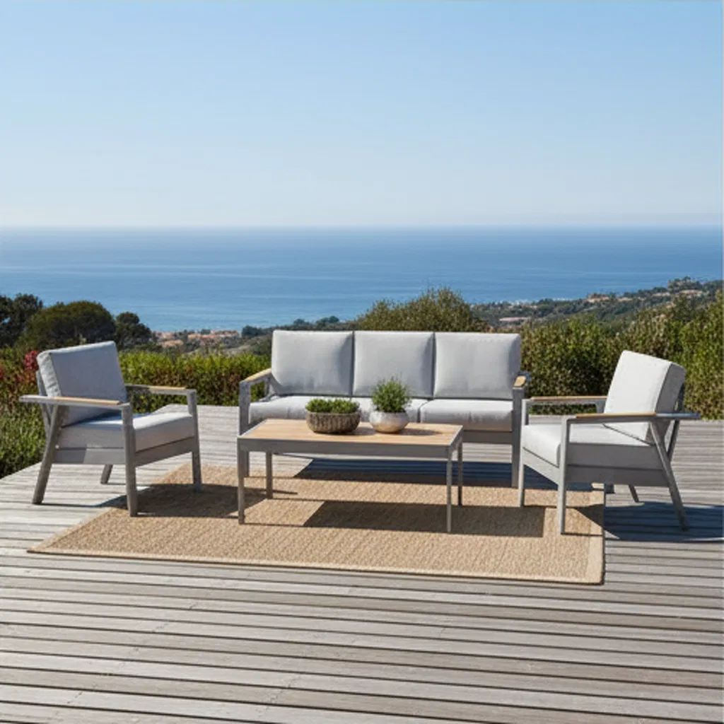 Yn9005 Luxury Modern Hotel Home Outdoor Patio Garden Sofas Furniture for Living