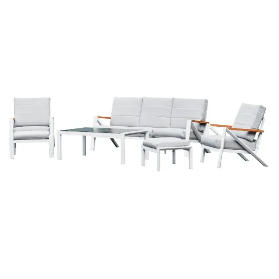 Yn9010 Garden Furniture Modern Style Hotel Patio Leisure Outdoor Sofa Set