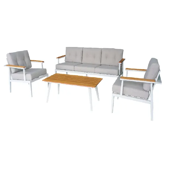 Yn9016 Hotel Outdoor Modern Aluminum Garden Patio Furniture Sofa Sets
